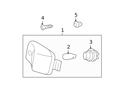 Bulbs - Chassis for 2006 Toyota Tundra #1