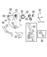 68232704AB - Air Conditioners and Heaters: A/c And Heater Upper Housing for Mopar Image
