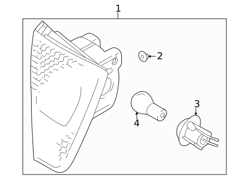 Backup Lamps for 2007 Suzuki Aerio #0