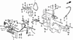 31112PH2020 - Engine: BRACKET, ALTERNATOR for Honda Image