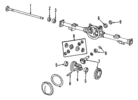 Propeller Shaft for 1992 Pontiac Firebird #0