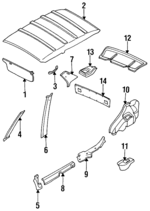 792021861 - Body: Sun-visor for Subaru Image
