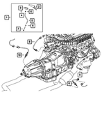 5035218AB - Electrical: Exhaust Pressure Differential Sensor for Mopar Image