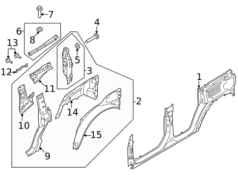 Inner Structure for 2023 Ford Bronco #0