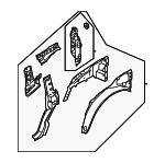 M2DZ7827791A - Body: Inner Panel for Ford: Bronco Image