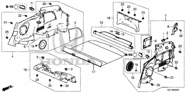 Side Lining for 2016 Honda CR-Z #0