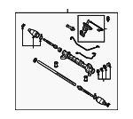 CC2932110R0C - Steering: Rack And Pinion Assembly for Mazda: 3, 5 Image