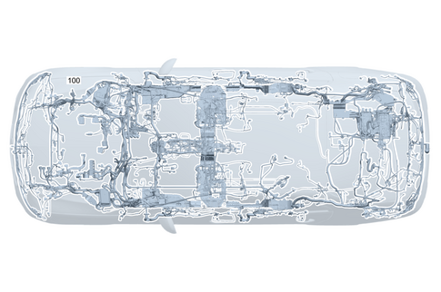 Frame Floor System Main Wiring Harness for 2015 Mercedes-Benz C400 #0