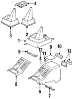 8970825031 - : Shift Boot for Isuzu Image