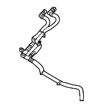 N1MZ18472E - : 2022-2024 Ford - Water Hose for Ford: Explorer | Lincoln: Aviator Image
