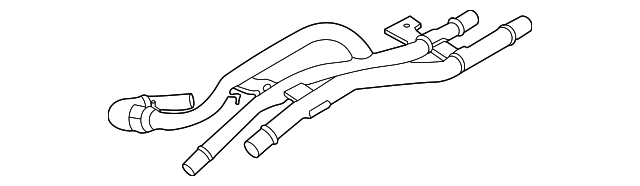 L1MZ-18472-D - HVAC Heater Hose Assembly 2020-2026 Ford | Big 3 Auto Parts