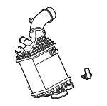 17517852407 - Cooling System: Inter-cooler for BMW Image