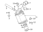 7129952131 - Cooling System: Lower Hose Clamp for BMW Image
