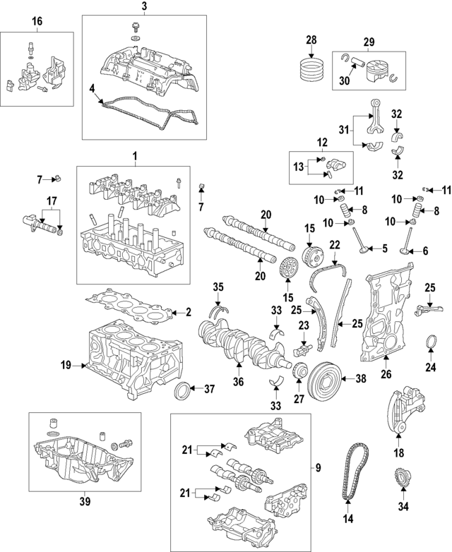 14761RPYG01 - : Valve Springs for Acura Image