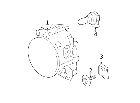 Fog Lamps for 2013 Mercedes-Benz E 550 #0