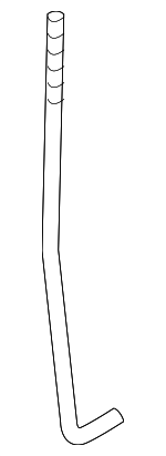 31513SDB000 - Electrical: Hold Down Rear Bolt for Acura Image