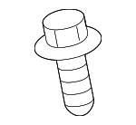 641952E000 - Electrical: Headlamp Assembly Rear Bolt for Hyundai Image