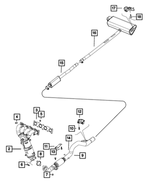 6106243AA - Exhaust: Hex Flange Head Bolt for Mopar Image image