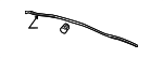 1J0823707B - Body: Hood Seal for Volkswagen: Golf, Jetta Image