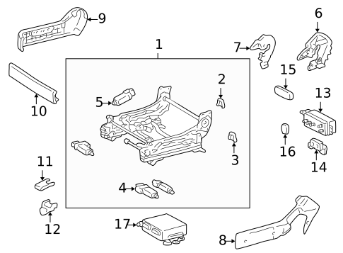 Power Seats for 2003 Lexus GS300 #0