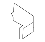 G66903JAAA - Body: Striker Plate for Nissan: Pathfinder Image