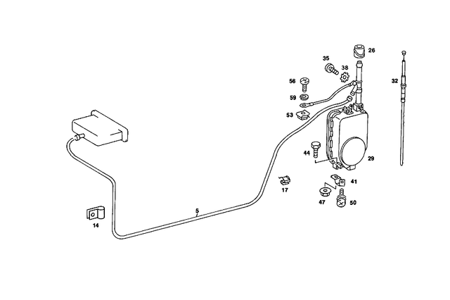 1248201215 - Electrical System: Line for Mercedes-Benz Image image