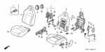 4810SB3000 - Interior/Bumper: C-CLIP SET, TRIM FASTENER (30 PIECES) for Honda Image