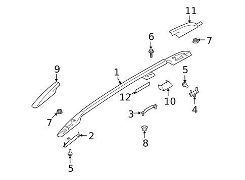 Roof Rack for 2013 Subaru Tribeca #0