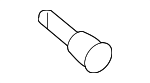 91562SJK003 - Body: Upper Quarter Trim Pin for Acura: MDX, RDX, RL Image