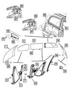 5109949AG - Glass: Shipping Assembly - 30 Lite Glass Windshield for Mopar Image image