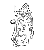 2087200435 - Body: Lock for Mercedes-Benz Image