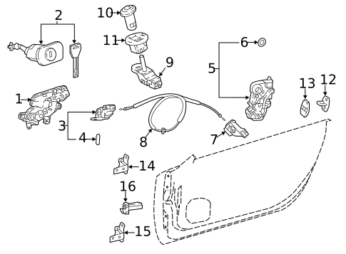 Door for 2019 Lexus LC500 #0