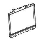 21512 - Cooling System: ACDelcoâ„¢ Radiator for Cadillac: CTS Image