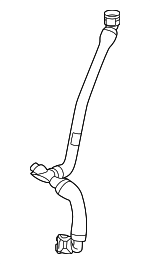 17125A1D497 - Cooling System: Cooling Pipe for BMW Image