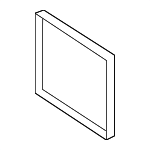 1K0820080 - HVAC: Evaporator Assembly Gasket for Volkswagen Image