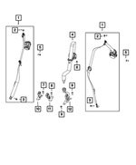 68377562AA - Restraints: Seat Bolt for Mopar Image