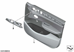 51417279870 - : Door Lining Vynil Front Right for BMW Image