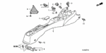 90137SH3000 - Interior/Bumper: SCREW, TAPPING (4X16) for Honda Image