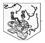 C2C25738 - : Fuel Tank for Jaguar: Super V8, Vanden Plas, XJ8, XJR, XK8, XKR Image