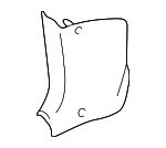 3B1863483QQ70 - Body: Kick Panel Trim for Volkswagen: Passat Image