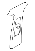 3B0867244D2PK - Body: Center Pillar Trim for Volkswagen: Passat Image