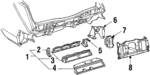 915445 - Electrical: Backup Lamp Assembly for Cadillac: Eldorado, Seville Image