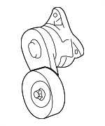 166200W026 - Cooling System: Belt Tensioner for Lexus: GS300, IS300, SC300 Image
