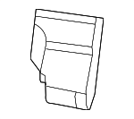 1FZ801DVAA - Body: Seat Back Cover for Dodge: Nitro Image