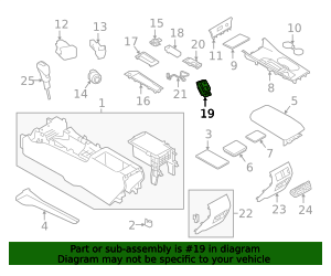 Switch 25175-6CA0A | Nissan Parts Central