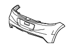4715SZTA80ZZ - Body: Bumper Cover for Honda: CR-Z Image