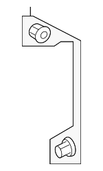 MB288653 - Suspension: Stabilizer Link Nut for Mitsubishi Image