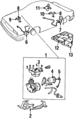 22153082 - Suspension: Height Sensor for Cadillac: Allante, DeVille, Eldorado, Seville Image