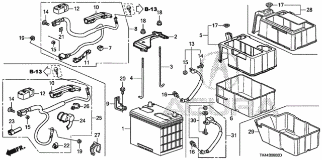 Battery for 2011 Acura TL #0