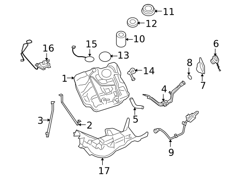 Hardware, Fasteners & Fittings for 2010 Volvo C30 #0